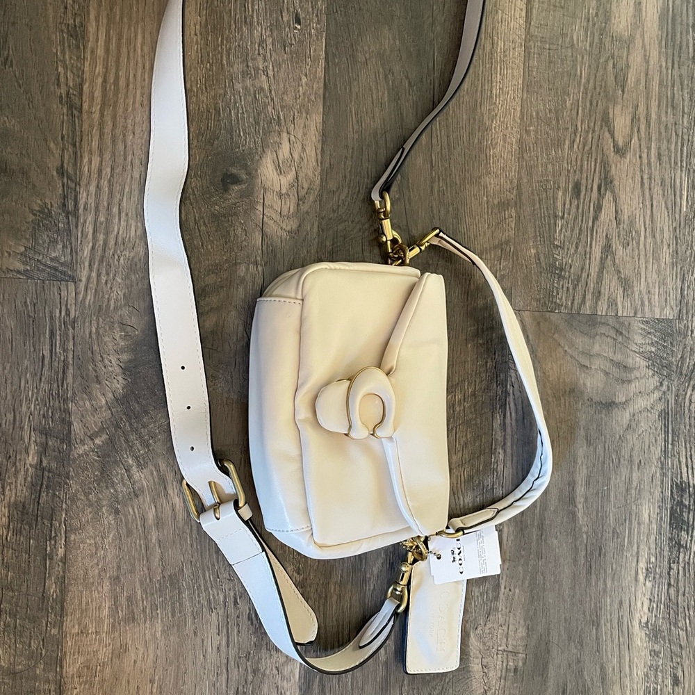 Coach pillow tabby leather shoulder bag